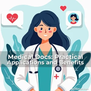 Artistic representation for Medical Docs: Practical Applications and Benefits