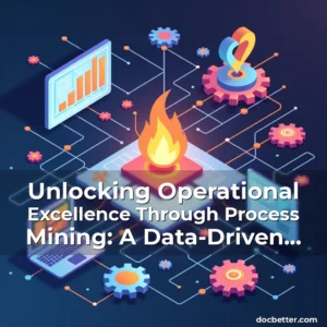 Artistic representation for Unlocking Operational Excellence Through Process Mining: A Data-Driven Revolution