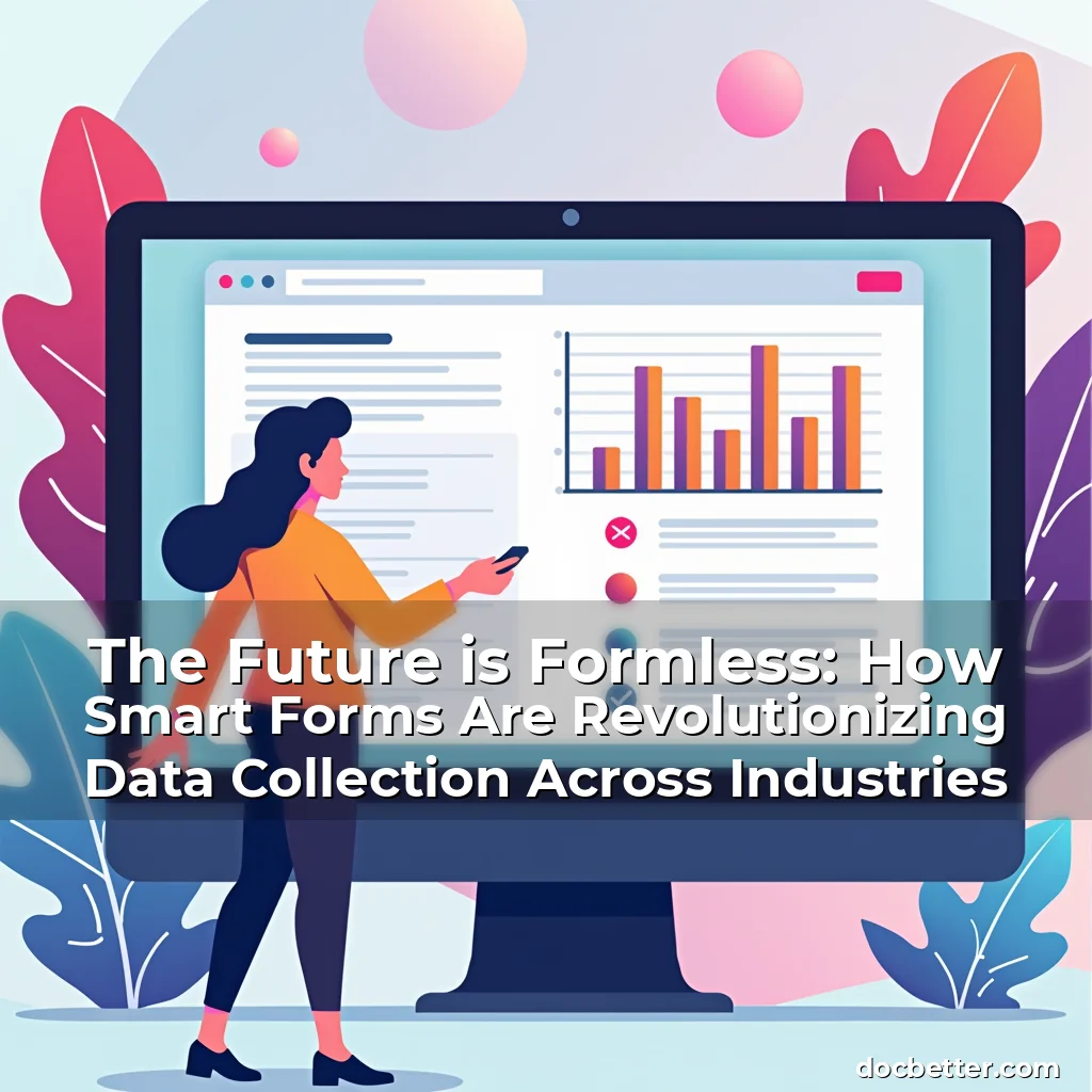 Read more about the article The Future is Formless: How Smart Forms Are Revolutionizing Data Collection Across Industries