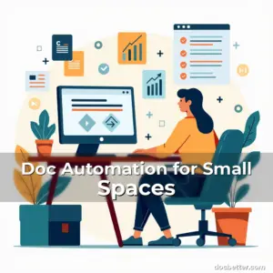 Artistic representation for Doc Automation for Small Spaces
