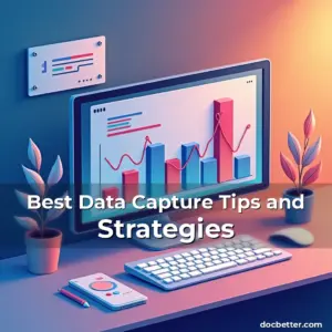 Artistic representation for Best Data Capture Tips and Strategies