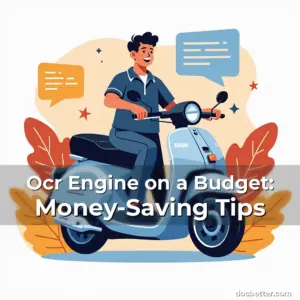 Artistic representation for Ocr Engine on a Budget: Money-Saving Tips