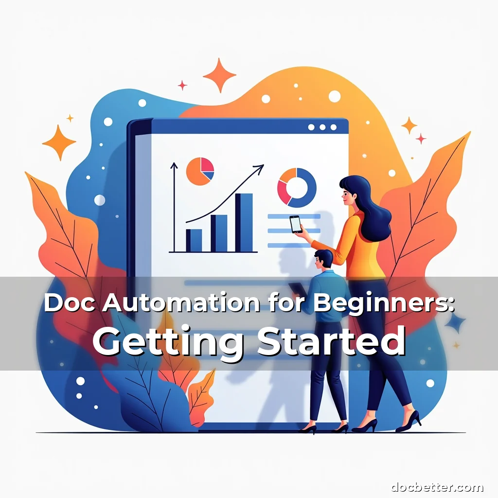 Artistic representation for Doc Automation for Beginners: Getting Started