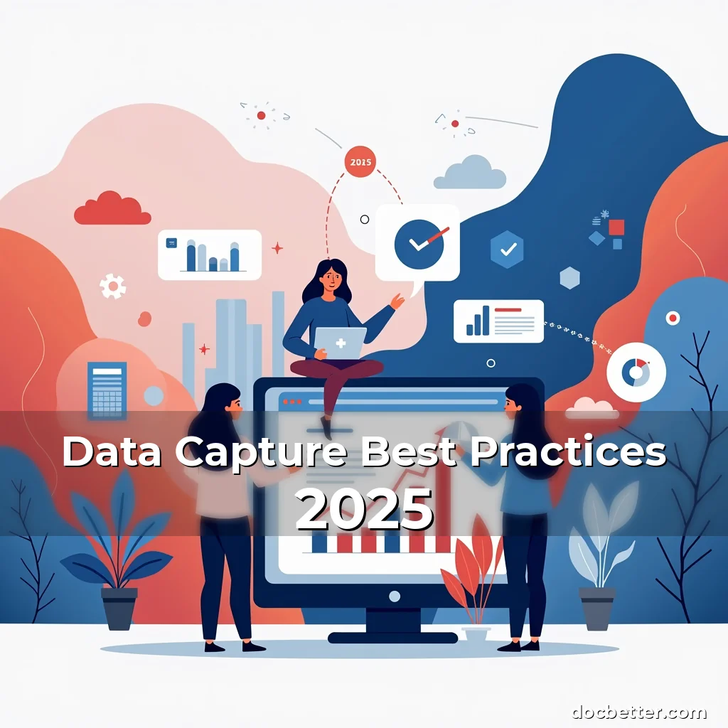 Artistic representation for Data Capture Best Practices 2025