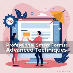 Artistic representation for Professional Smart Forms: Advanced Techniques