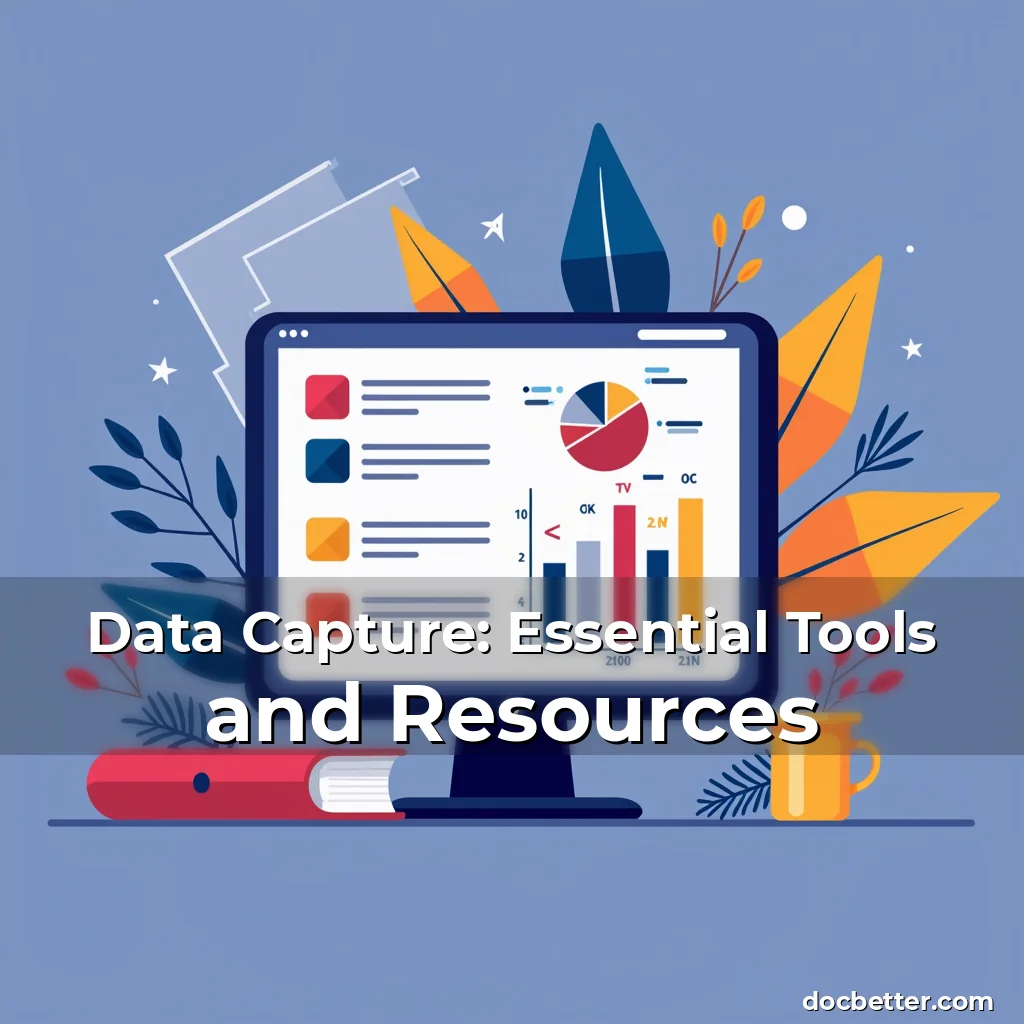 Artistic representation for Data Capture: Essential Tools and Resources