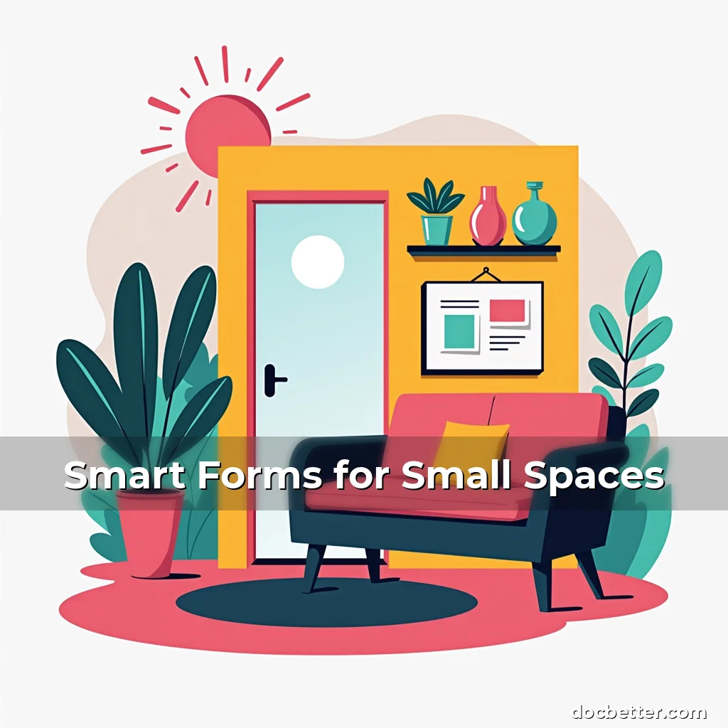 Artistic representation for Smart Forms for Small Spaces